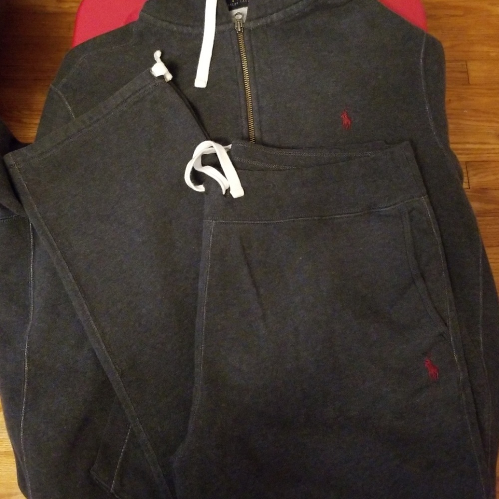 Polo Jogging suit  (SOLD)